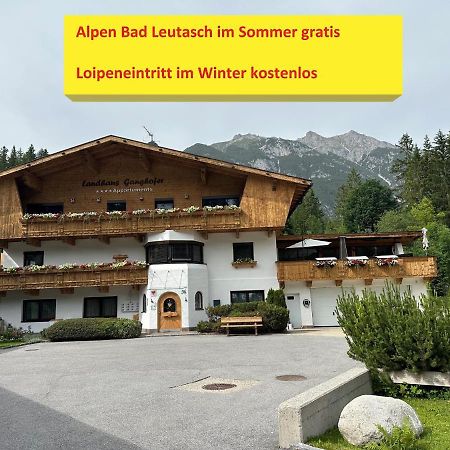 Apartament W6 Haus Ganghofer Leutasch Zewnętrze zdjęcie