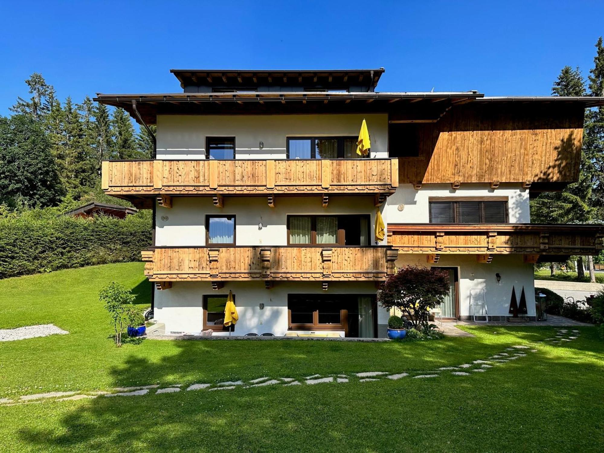 Apartament W6 Haus Ganghofer Leutasch Zewnętrze zdjęcie
